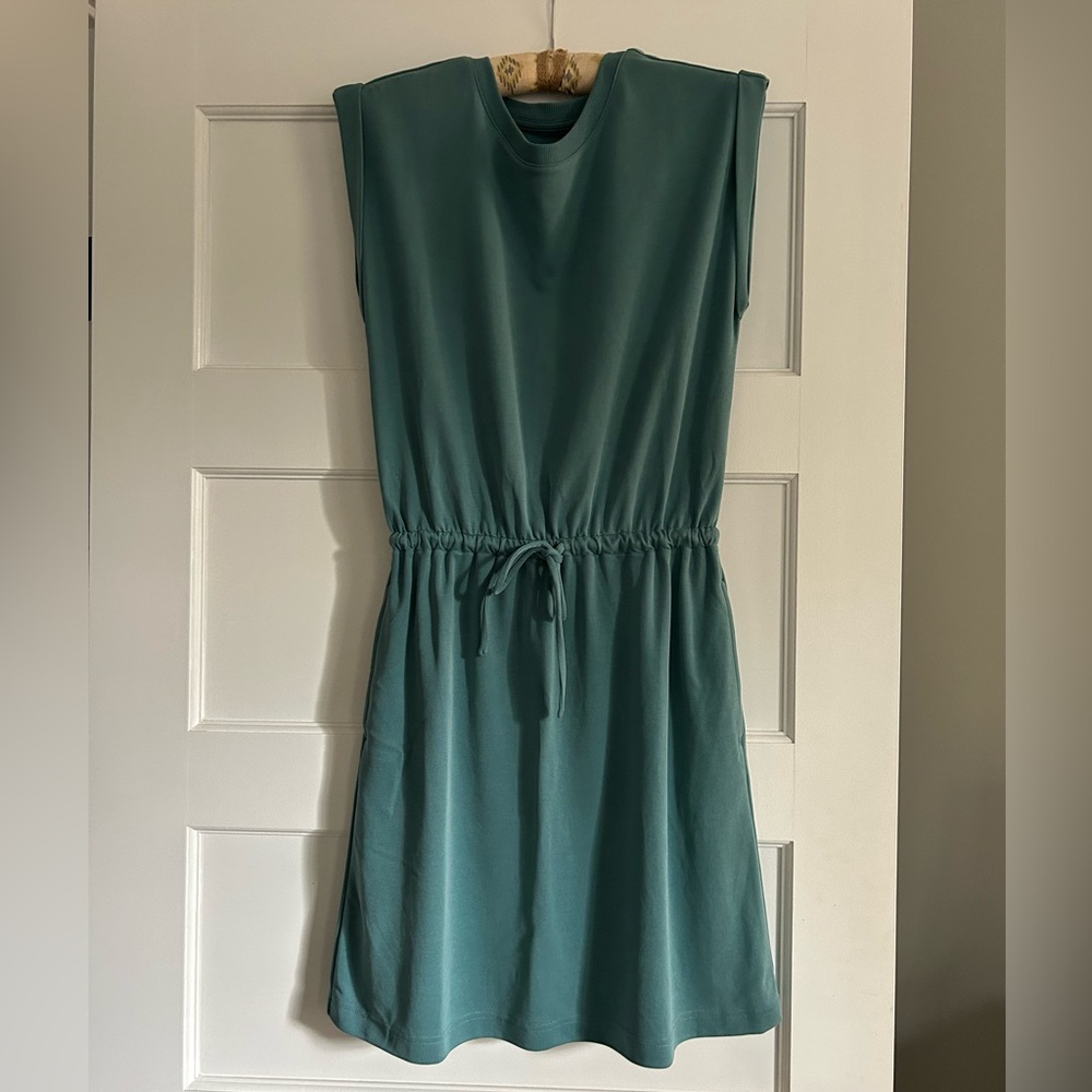 NWT Lou & Grey Teal Sleeveless Dress